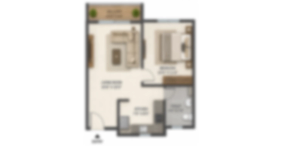 VKanta Thane 1 BHK Price